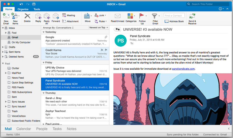 Outlook email app for pc