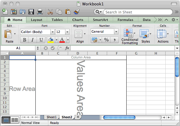 Pivot tables in excel for mac 2016
